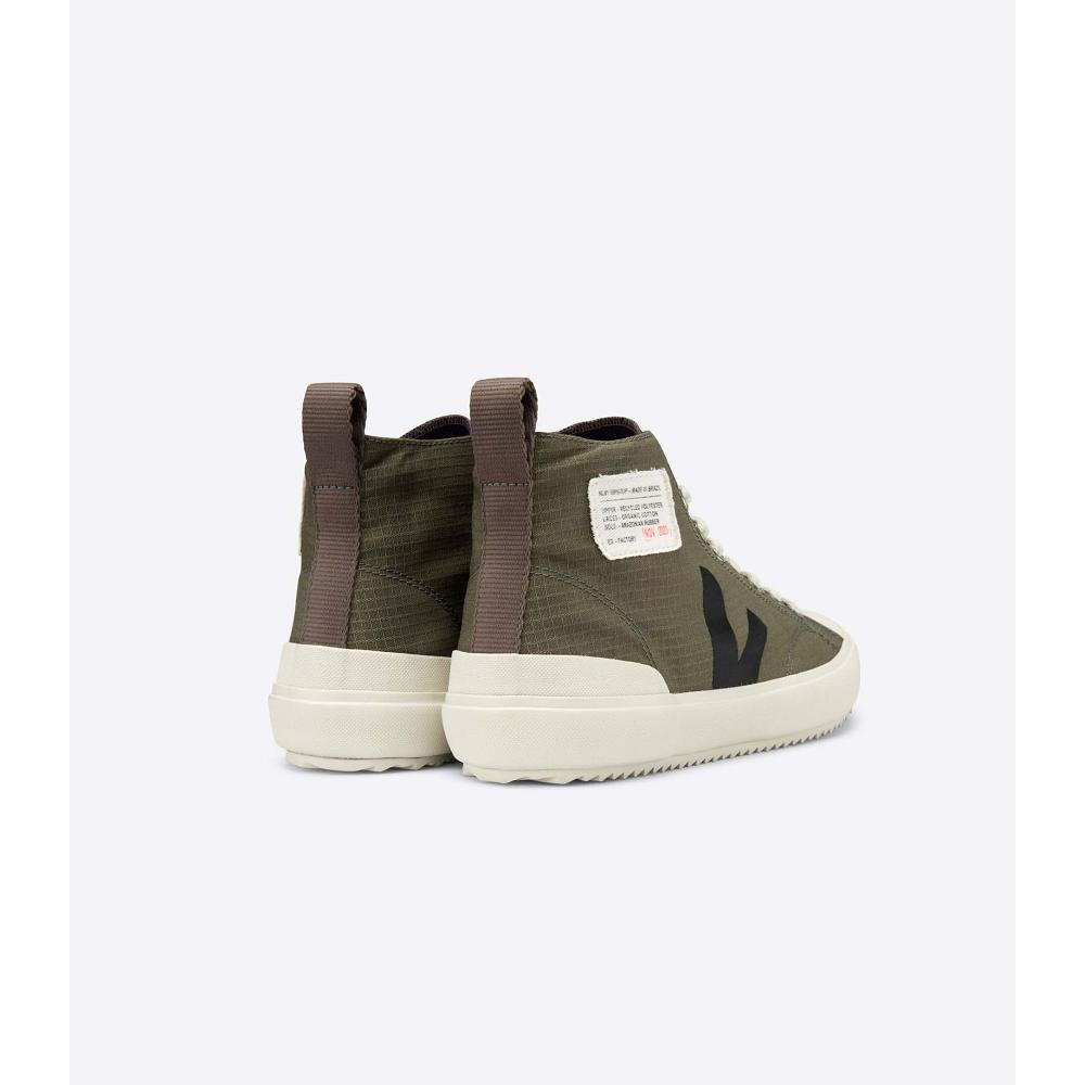 Women's Veja NOVA HL RIPSTOP Shoes Olive | SG 534NWY